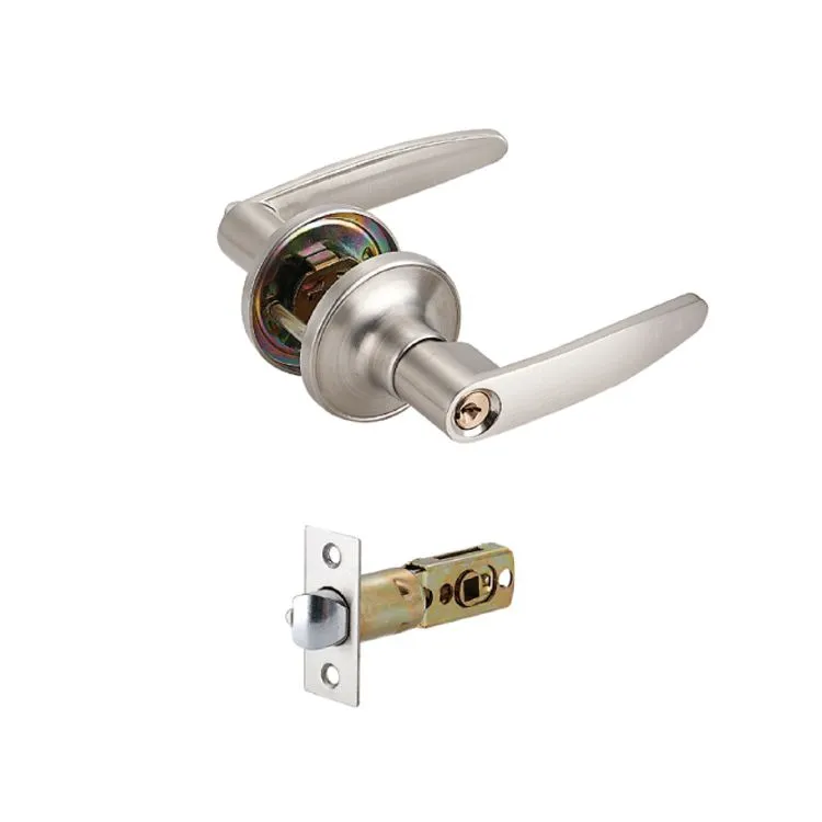 Door Knob With Lock – Keyed Entry Silver