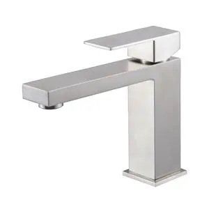 Brushed Nickle Single Hole Basin Faucet