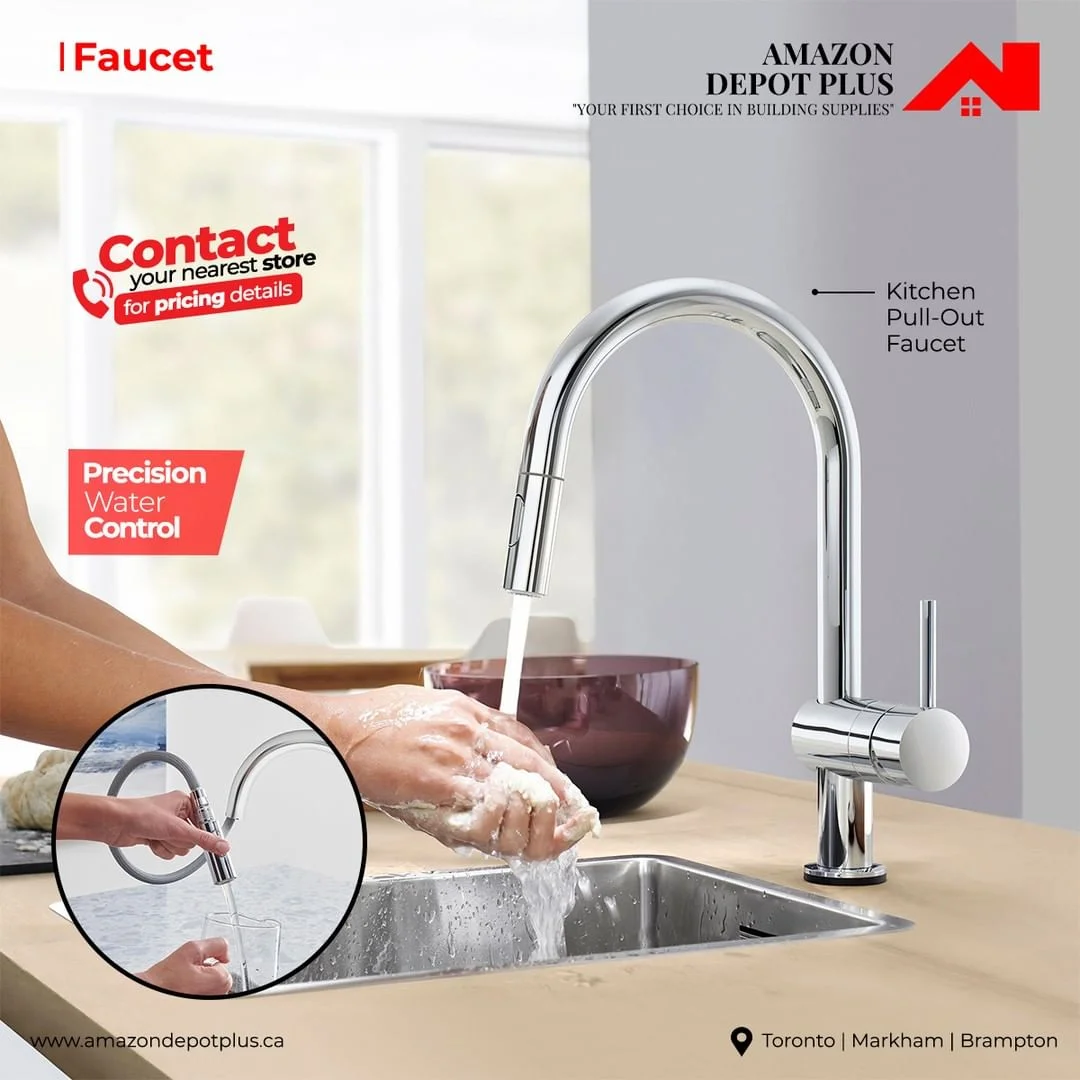 Pull-Out Kitchen Faucet Canada