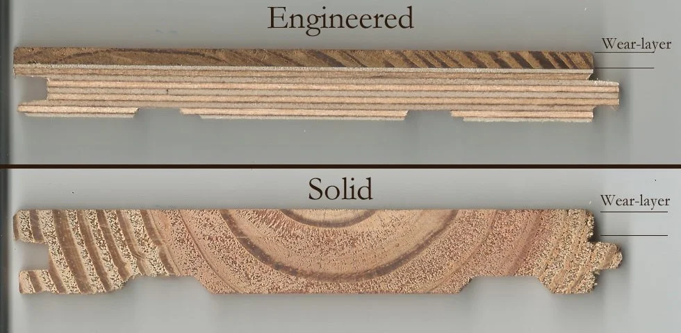 Understanding the Differences Between Solid and Engineered Hardwood