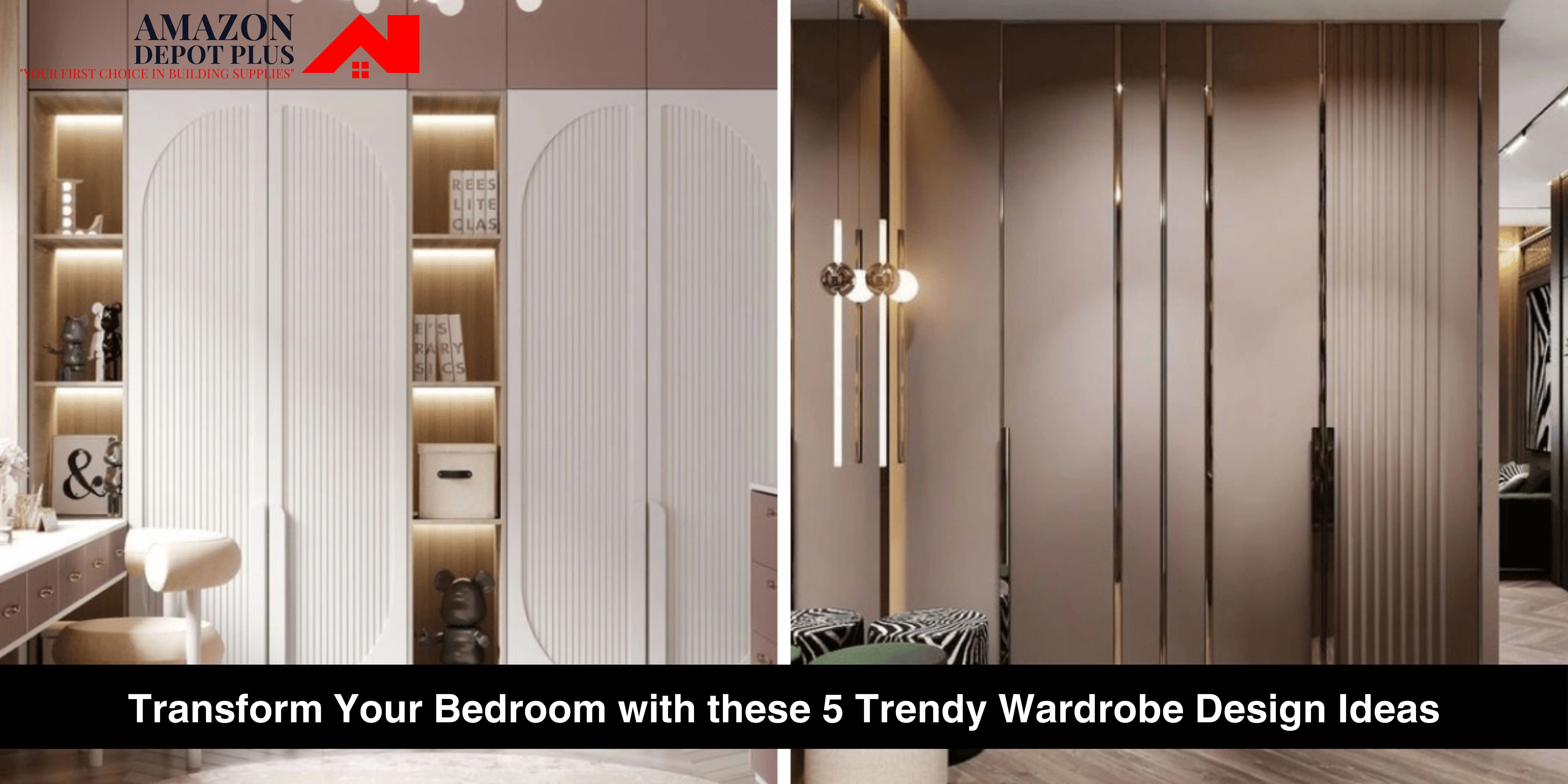 Transform Your Bedroom with these 5 Trendy Wardrobe Design Ideas